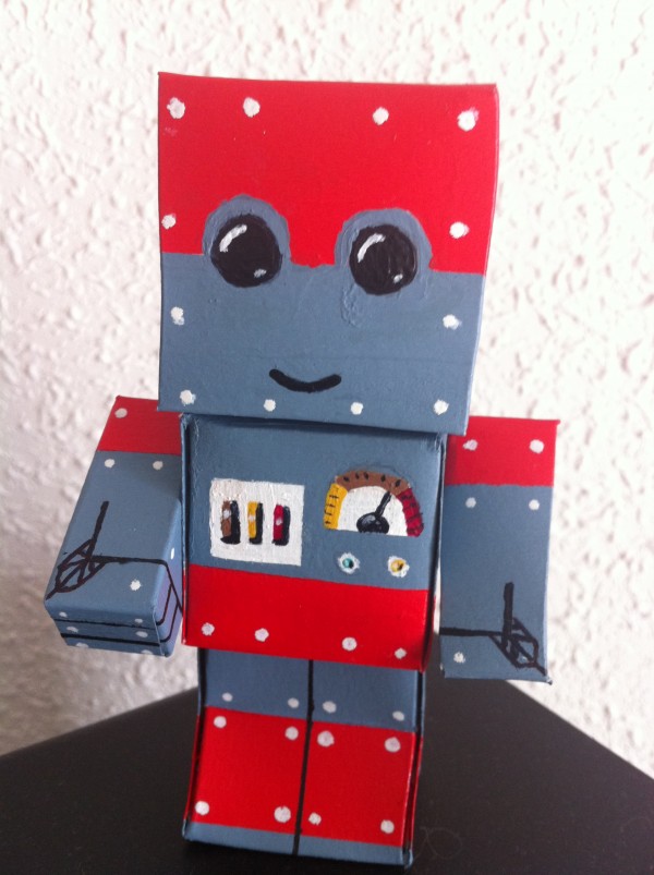 Mini Paper Robot nalulin